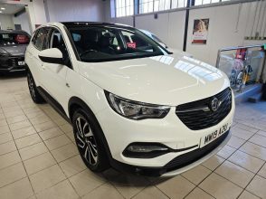 2019(19) Vauxhall Grandland X 1.2 Turbo Elite Nav SUV 5dr Petrol Manual 6Spd Euro 6 (s/s) (130 ps) – £9190