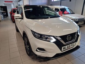 2018(68) Nissan Qashqai 1.2 DIG-T N-Connecta SUV 5dr Petrol Manual Euro 6 (s/s) (115 ps) – £10390