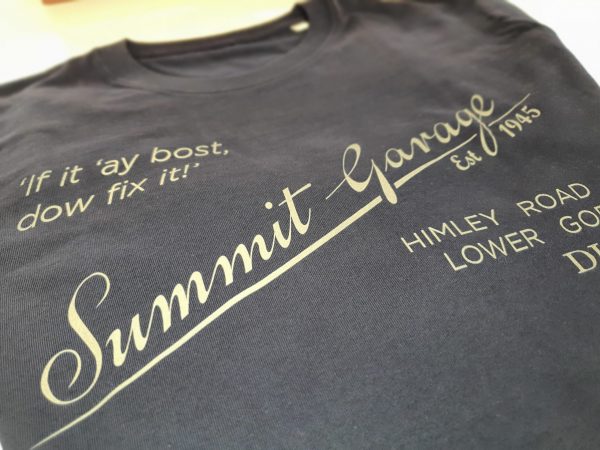 Original ‘Summit Garage’ T-shirt - MG Alzheimer's Charity - Image 8