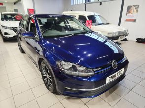 2018(18) Volkswagen Golf 1.5 TSI EVO BlueMotion Tech SE Nav Hatchback 5dr Petrol DSG Euro 6 (s/s) (130 ps) – £14290