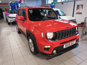 2019(19) Jeep Renegade 1.3 GSE T4 Longitude SUV 5dr Petrol DDCT Euro 6 (s/s) (150 ps) – £11790