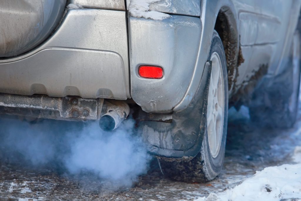 Blue Exhaust Smoke