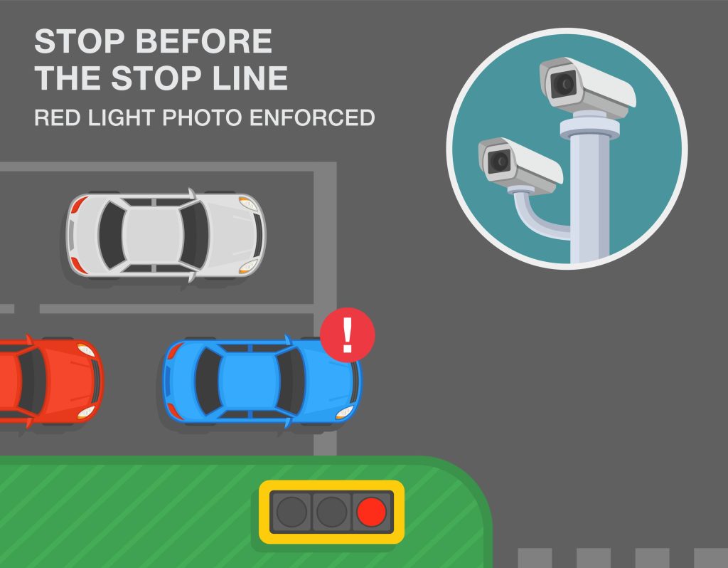 When Do Red Light Cameras Activate
