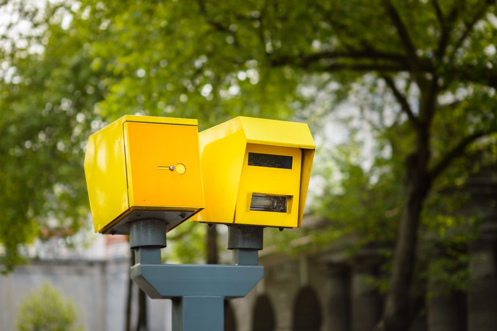 Yellow red traffic light enforcement cameras uk
