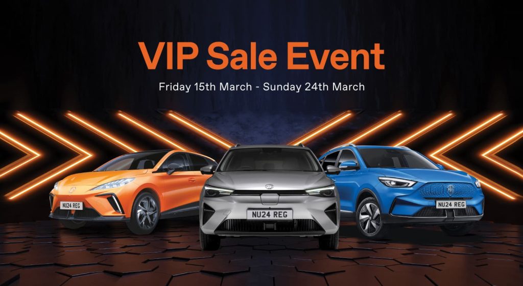 VIP Sale event at Summit Garage Friday 15th March to Sunday 24th March 2024