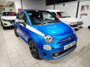 2017(66) Fiat 500C 0.9 TwinAir S Convertible 2dr Petrol Manual Euro 6 (s/s) (105 ps) – £7990