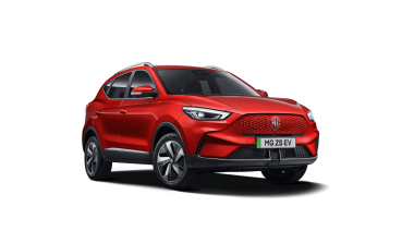 New MG ZS Electric in Dynamic Red