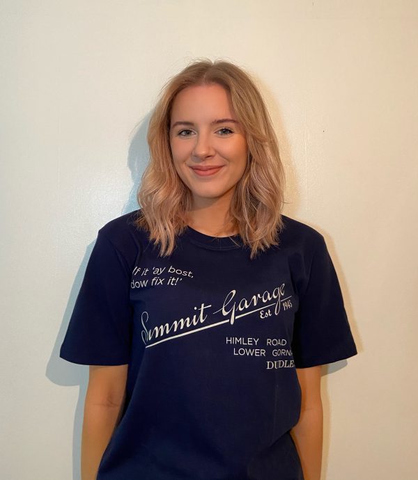 Original ‘Summit Garage’ T-shirt - MG Alzheimer's Charity - Image 2