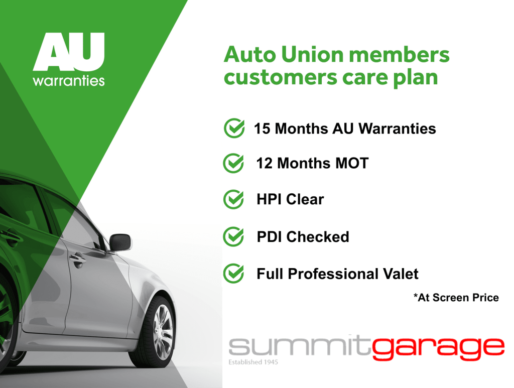 AU Warranties cover at summit garage